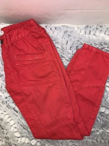 Free People | Skinny Jeans | rot dehnbar Gr. 27 - Bild 1 von 4