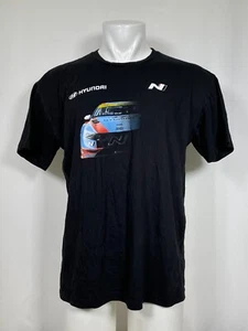 Hyundai N Line Racing Never Just Drive Black T-Shirt Men's XL - Picture 1 of 13