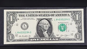 2013 $1 San Francisco "Fort Worth" U.S. Banknote FRN Block L/G Fr.# 3001-L SP130 - Picture 1 of 2