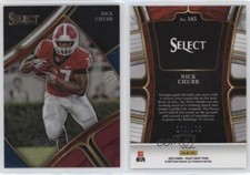 2023 Panini Select Draft Picks Field Level Tri-Color Prizm /199 Nick Chubb #145