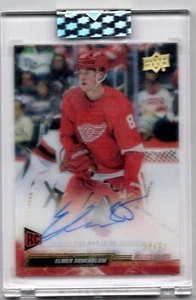2022-23 Upper Deck Clear Cut RC UD Exclusive Auto 57/65 Elmer Soderblom CC-ES - Picture 1 of 2