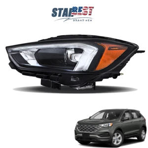 Headlight Headlamp Assembly Fit For Ford Edge 2019-2024 Left Side Clear Lens - Picture 1 of 12