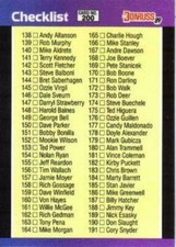 1989 Donruss Baseball Pick Complete Your Set #1-250 RC Stars