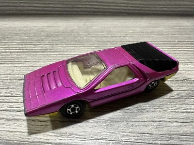 Matchbox Lesney Superfast No.75 Alfa Carabo Pink 1970 Preowned - Image 1 of 4