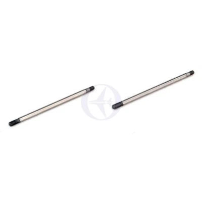 PD0603 Thunder Tiger EB4 S2/2.5 Stoßdämpfer-Kolbenstangen, Hinten, Stahl (2) TRA - Bild 1 von 2