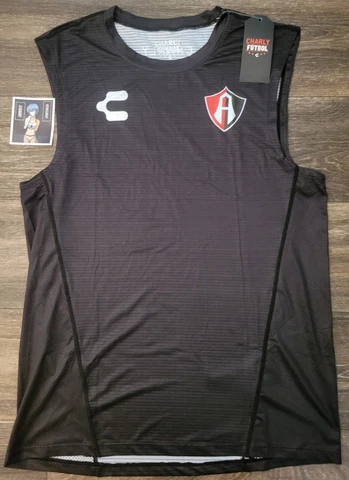 NWT Charly Club Atlas Sleeveless Training Jersey Black  Size Small Cover