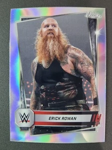 2025 Topps Chrome WWE Wrestling #49 ERICK ROWAN SILVER REFRACTOR - Picture 1 of 2