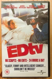 EDtv (RARE UK BIG BOX EX RENTAL VHS!) - Picture 1 of 4