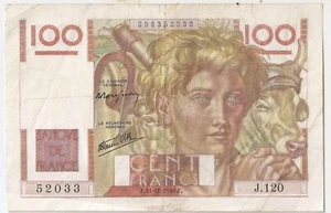 France 100 francs  1946 - Picture 1 of 2