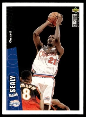 1996-97 Collector's Choice Malik Sealy Los Angeles Clippers #263 - Image 1 of 2