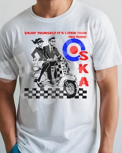 Camiseta ska para hombre inspirada en la música 2 tonos The Specials Madness The Beat años 70 80 - Imagen 1 de 2
