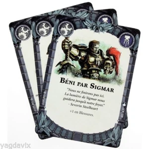 SHA43 CARTES AMELIORATION BONUS LIBERATOR x3 WARHAMMER SHADESPIRE AOS BITZ - Imagen 1 de 1