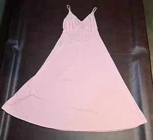 Camisón discoteca Olga vintage años 70 talla 38 rosa melocotón - Imagen 1 de 11