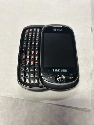 Teléfono Samsung Deslizante Gris Modelo Antiguo Foto 1 de 4