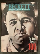 Beckett Baseball Card Monthly February 1995 #119 Babe Ruth Cover