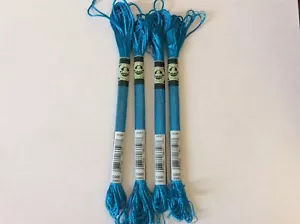 DMC RAYON Embroidery Floss Blue 30995 - Picture 1 of 1