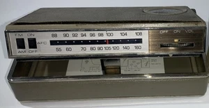 Rare Vintage Zenith AM/FM Royal C25 Pocket Radio Tested, Works - Picture 1 of 9