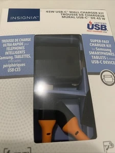Chargeur mural Insignia 45W 4 ports USB-C/USB-A (NS-MPH3A1CW-C) super rapide. - Photo 1 sur 3