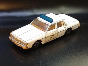 Vtg. 1980 Ertl Replica Dukes Of Hazzard Pontiac Bonneville Police 1:64 HK - Picture 1 of 10