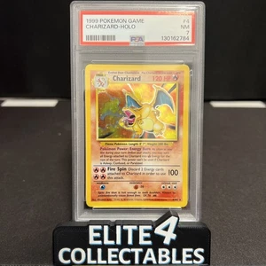 Juego Base - Charizard 4/102 Holo - PSA 7 - Imagen 1 de 2