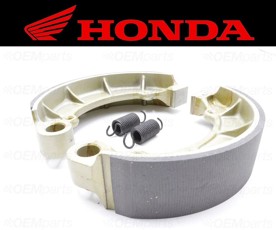 Juego de (2) zapatas de freno y resortes traseros Honda #43120-393-003 (ver tabla de montaje) Foto 1 de 4