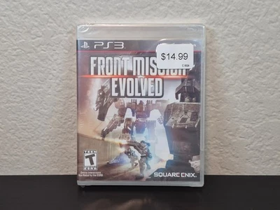 PS3 Front Mission Evolved Game Factory Sealed Clean CIB Square Enix Mech Shooter - Image 1 of 4
