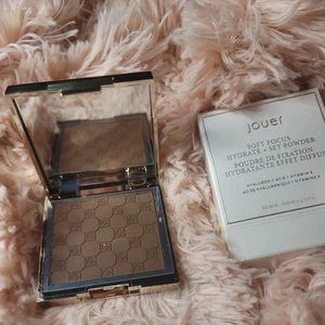 FREE SHIPPING Jouer Soft Focus Hydrate & Setting Deep Pressed Powder Matte Deep - Picture 1 of 1