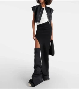Rick Owens DRKSHDW Women's Fetish 911 Knee Boots Size 5.5 - Picture 1 of 18