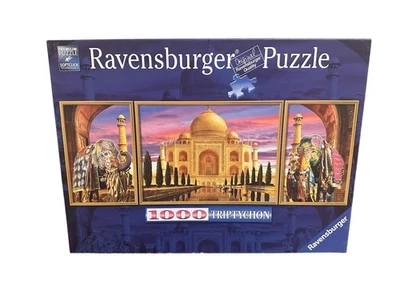 Taj Mahal | Ravensburger 199907 | 1000 Teile Triptychon Puzzle | Vollständig - Bild 1 von 4