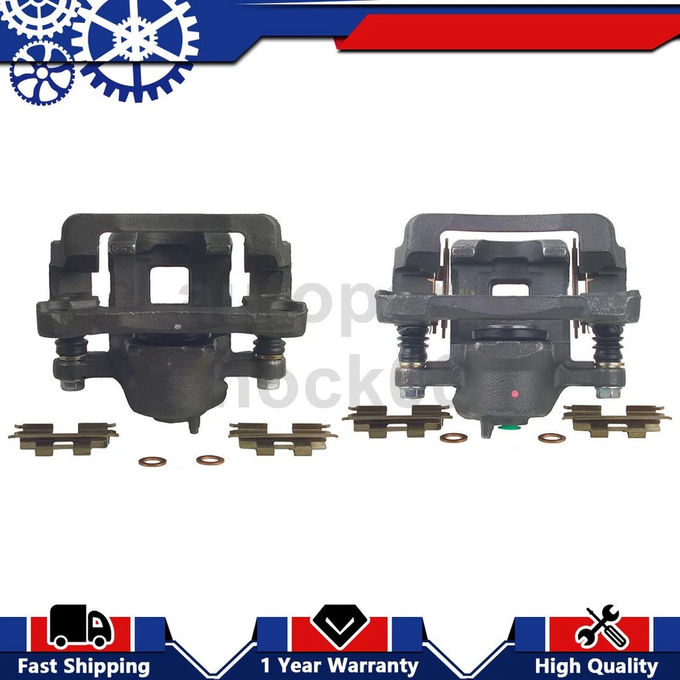 Cardone Brake Calipers Set Fits 2001 2002 2003 2004 2005 2006 Hyundai Santa Fe - Image 1 of 4