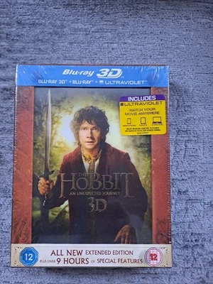 THE HOBBIT - An Unexpected Journey - 3D BLURAY with LIMITED HOLOGRAPHIC slipcase - Image 1 of 4