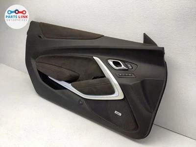 2018-19 CHEVY CAMARO FRONT LEFT DOOR PANEL SPEAKER COVER SUEDE COUPE ARMREST ZL1 - Image 1 of 4