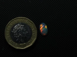 Cabujón de ópalo piedra preciosa AAA++ ópalo etíope natural ovalado cabujón suelto 9,5X6 mm - Imagen 1 de 10