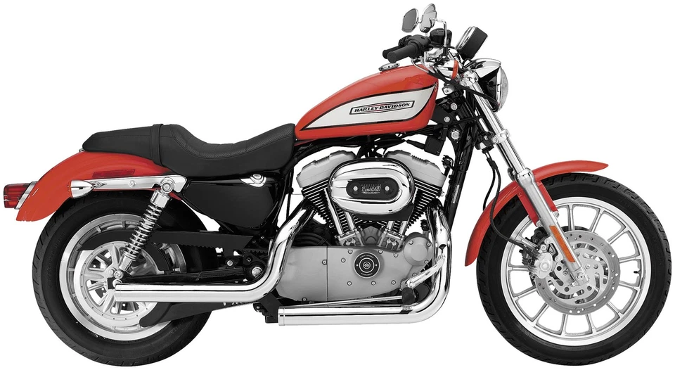 * SuperTrapp 138-72202 Mean Mothers Exhaust System Staggered - Chrome Harley XL  - Image 1 of 1