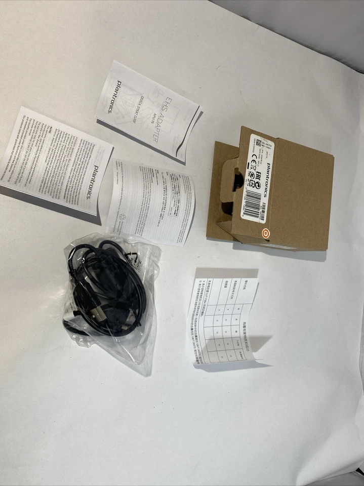 Plantronics APU-75 EHS Hook Switch UC Headset Adapter Cable for CS500/ XD Series - Image 1 of 4