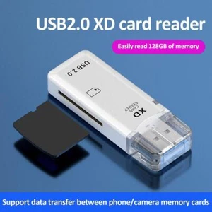 XD Picture Card Reader USB 2.0 Memory Adapter For Olympus Fuji Cameras D7L8 - Bild 1 von 12