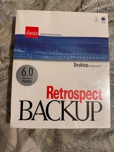 dantz EMC Insignia Retrospect Desktop (V. 6.0) MAC OS Complete ** NEW SEALED ** - Picture 1 of 6