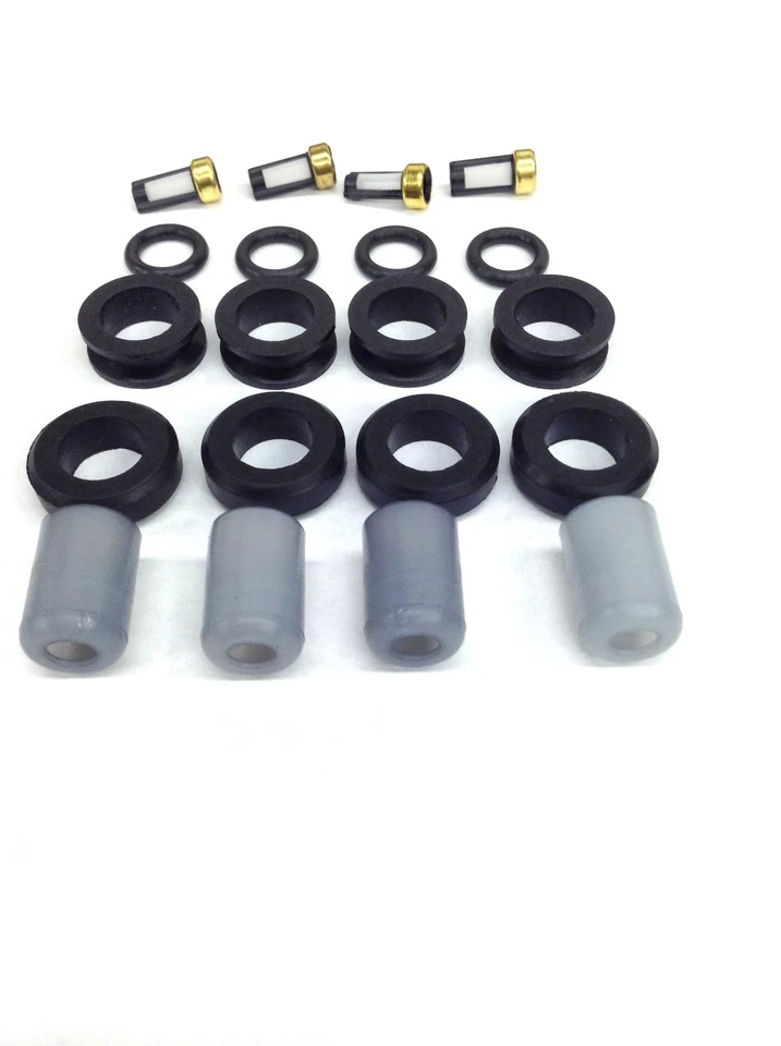 FUEL INJECTOR REPAIR KIT O-RINGS FILTERS CAPS GROMMETS 1987-1988 MAZDA RX7 1.3L - Image 1 of 1