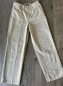 Dickies Pants Boys Size 12 khaki Straight Leg Classic Basics skater - Picture 1 of 4