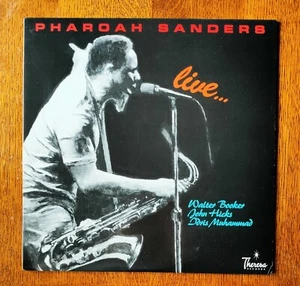 PHAROAH SANDERS - Live! - seltene US Theresa rec. original LP NM - Bild 1 von 3