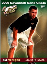 2009 MultiAd Savannah Sand Gnats Minor League Baseball - Pick Choose Your Cards 