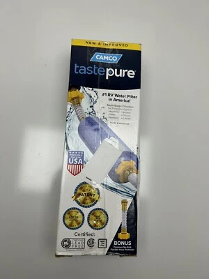 CAMCO 40043 Tastepure Water Filter with Flexible Hose Protector - Image 1 of 4