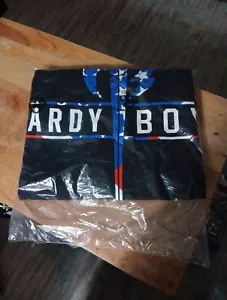 WWE Reborn By Fate The Hardy Boyz Authentic Wear Shirt Men’s L Stars & Stripes - Picture 1 of 2