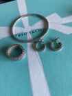 Tiffany Somerset Mesh 3 Piece Set Earrings, Bangle & Ring