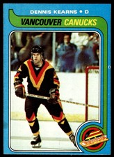 1979-80 Topps Dennis Kearns Vancouver Canucks #76