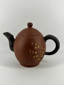 Vintage Chinese Yixing Red Brown Teapot Clay Handmade Teapot China - Picture 1 of 16