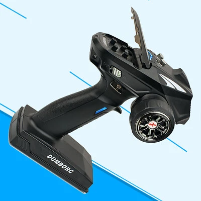 DumboRC Dumbo X6 6-Channel 2.4GHz Black RC Transmitter with X6FG Receiver w/Gyr - Image 1 of 4