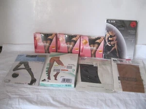 8 Paar Nylons /5x halterlos / 1x Stütz / 3x Strümpfe für Strumpfhalter / Straps - Bild 1 von 1