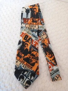 NECK TIE - THE BEATLES TM: ANTHOLOGY ll RALPH MARLIN 1996 Made in USA MENS - Picture 1 of 8