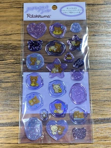 Free Shipping! Rilakkuma Original Sticker Sheet NEW San-X Japan Rare 2023 - Picture 1 of 2